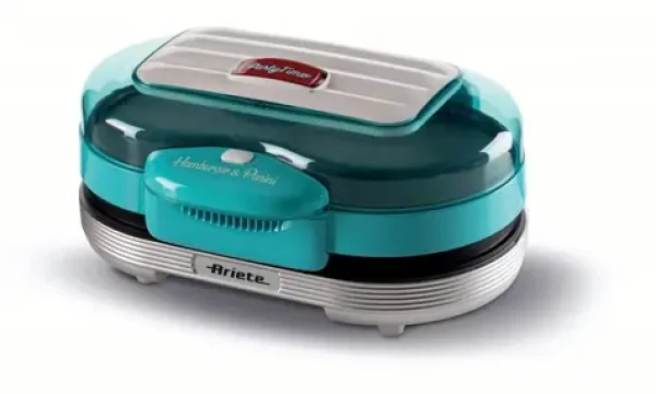 Ariete 205-01 Party Time modrá / Gril na hamburgery / 1200W (205/01)