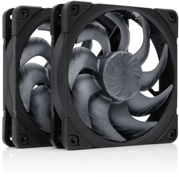 Noctua NF-A12x25 G2 Sx2-PP PWM chromax.black (2 ks) / Ventilátor 120 x 25 mm / SSO2 Bearing / 22,5 dB / 1800 RPM (NF-A12x25 G2 PWM Sx2-PP ch.bk)