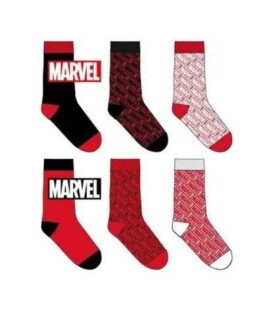 Marvel SVH3541 ponožky 3 Pack Mix farebné