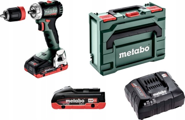 In Win METABO.SCREWDRIVER BS 18 L BL Q 65/28Nm 2x4.0Ah LiHD METABOX
