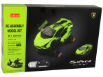 RASTAR RASTAR Konštrukčné autíčko na diaľkové ovládanie Lamborghini Sian 1:18 zelené