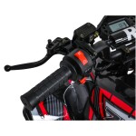 Mamido Detská benzínová štvorkolka RamiGO DESERT STORM LIFT 125CC červená