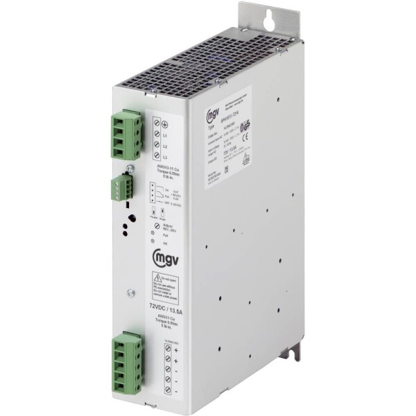 Mgv SPH1013-7214 spínaný zdroj 13.5 A 1000 W 72 V/DC 1 ks; 14.5943.975