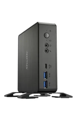 Shuttle XPC nano NC40U5 čierna / Intel Core i5-1235U 1.3GHz / 2xDDR4 / 1xSATA / 2x M.2 / 1xGLAN / Bez OS (NC40U5)