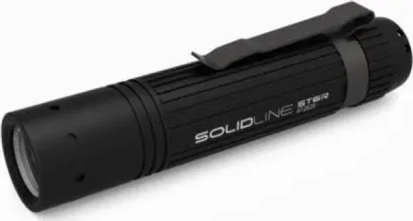 SolidLine ST6R čierna / Svietidlo / 800 lm / dosvit až 200m / 2500 mAh / IP54 (502212)