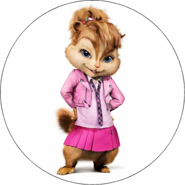 Jedlý papier Alvin a chipníci Britanny 19,5 cm - Pictu Hap - Pictu Hap