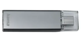 HAMA Uni-C Classic antracitová / Flash disk / USB-C 3.1 / 256 GB / 90 MB/s