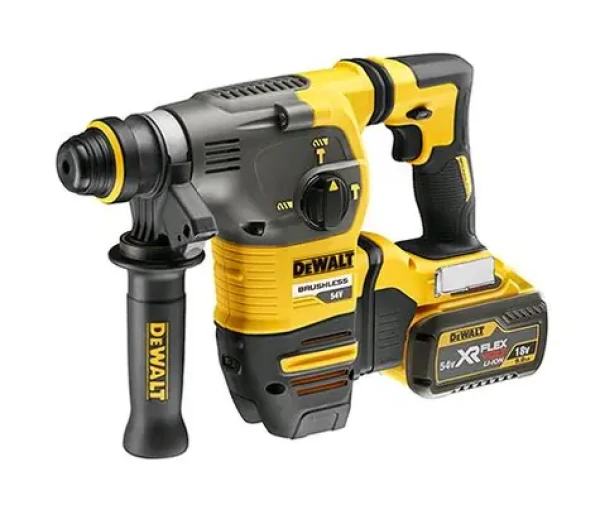 DeWalt DCH333X2 / Aku Kombinované kladivo / 54V / 1.000 ot-min / 4.480 úderov-min / 3.5J / SDS- PLUS / 2x9.0 Ah (DCH333X2)