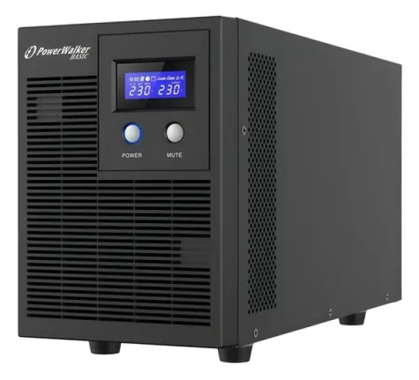 PowerWalker Basic VI 3000 STL FR / Záložný zdroj UPS / 3000 VA / 1800 W / 4X FR / RJ11 / RJ45 / USB (VI 3000 STL FR)