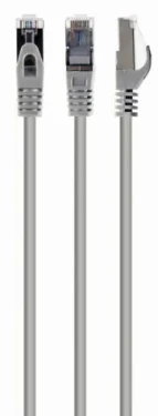 Gembird PP6A-LSZHCU-5M kábel RJ45 Cat.6A šedá / 5 m (PP6A-LSZHCU-5M)