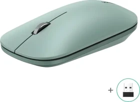 Ugreen MU001 zelená / Bezdrôtová myš / ergonomická / 3 tlačidlá / 1x AA batéria (UGR1309GRN)