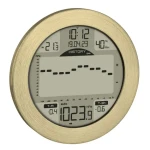 TFA METEOMAR 35.1124.53 zlatá / Meteostanica / barometer / teplota a vlhkosť / rádiom riadené hodiny / rozšíriteľná (TFA35.1124.53)