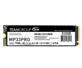 TeamGroup MP33 PRO 512GB / SSD / M.2 2280 / PCIe 3.0 x4 NVMe / R: 3500 MB / s / W: 3000 MB / s (TM8FPD512G0C101)