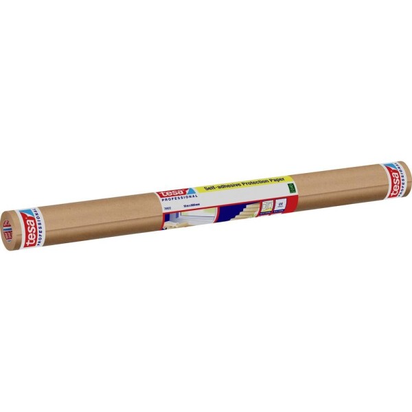 Tesa 74922 74922-00002-00 krepová lepiaca páska tesa® Professional svetložltá (d x š) 10 m x 60 cm 10 m; 74922-00002-00