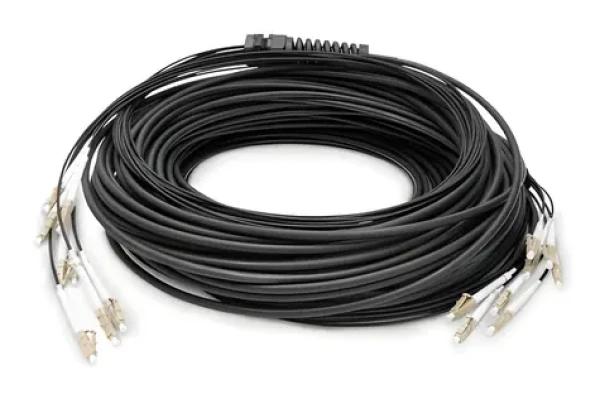 Digitus LC-LC 75 m / Optický patchkábel / OM4 Multimode / LSZH / 8 vlákien (DK-24338U075BK-BBB)