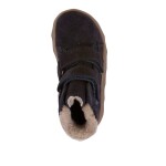 Chlapčenské zimné barefoot topánky ZERU TEX FURRY Dark Blue Froddo G2110151 - 34