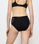 Dámske nohavičky Wild Azalea Florale Maxi - BLACK - black 0004 - TRIUMPH BLACK 40