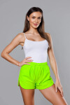 Dámské sportovní šortky v neonově zelené barvě model 18369436 zielony S (36) - J.STYLE