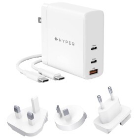 HYPER HyperJuice GaN 140W USB-C napájecí adaptér k notebooku 140 W; HJG140WW - HyperJuice HY-HJG140WW