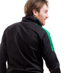 Pánske tepláky Tuta Revolution M TR033 1013 Čierna so zelenou - Givova S černá-zelená