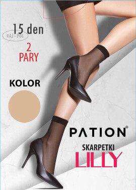 Raj-Pol Ponožky Pation Lilly 15 DEN Light Beige UNI