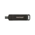 Patriot RAGE R550 32GB čierna / Flash Disk / USB 3.2 / USB-A / USB-C / Prenosová rýchlosť až 100 MBs (PE32GR550DSAD)