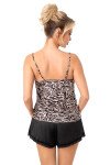 Dámske pyžamo Sheila 1/2 black - Donna černá S