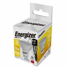 Energizer S17516 LED Bodová žiarovka 3.1W / Pätica GU10 / 4000K / 230 lm (S17516)