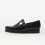 Tenisky Clarks Originals Wallabee T Bar Blk HiShine Lea EUR 38
