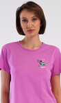 Dámske capri pyžamo Hummingbird šeříková XXL