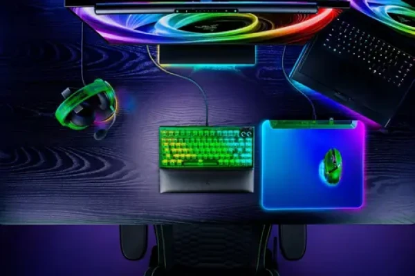 Razer Firefly V2 Pro Phantom Green Edition / Herná podložka pod myš / Chroma RGB / 15 zón / USB 2.0 / USB-C (RZ02-04920300-R3M1)