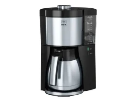 Melitta 1025-16 čierno-strieborná / Kávovar na prekvapkávanú kávu / 1080W / 1250 ml (1025-16)