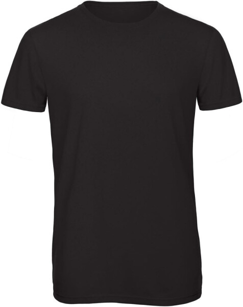 B&C Triblend /men Pánske tričko 01.TM55 čierne black L