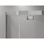 MEXEN - Exo sprchovací kút päťboký krídlový 100 x 80, transparent, chróm 812-100-080-01-00