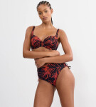 SUMMER PALM - Minimalizačná plavková podprsenka - tvarovanie a extra podpora Triumph BROWN 38C