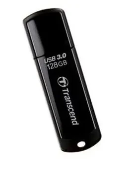 Transcend JetFlash 700 128GB čierna / Flash Disk / USB 3.2 Gen 1 - (USB-A 3.0) / dopredaj (TS128GJF700)