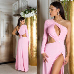 Soo Sexy! Koucla One-Arm Gala dress with cut outs Einheitsgroesse