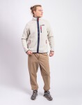 Patagonia M's Retro Pile Jacket Pelican w/Smolder Blue XL
