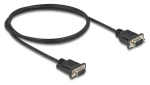 DeLock / Sériový kábel RS-232 / Sub-D9 samec - samec / 1 m (88000)
