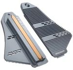 GrauGear G-PS5HS04 sivá / Chladič M.2 SSD / pre PS5 / M.2 2230-2280 / medený heatpipe (G-PS5HS04)