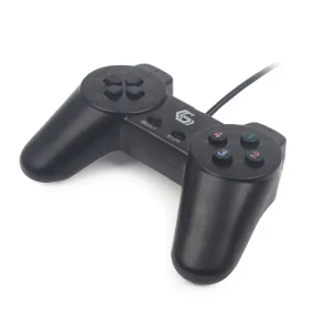 Gembird JPD-UB-01 gamepad čierna / 4-way D-pad / 10 tlačidiel / kábel 1.45m (JOY052238)