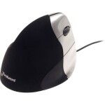 Evoluent VerticalMouse 3 ergonomická myš USB optická čierna, strieborná 5 tlačidlo 2600 dpi ergonomická; VM3R2-RSB