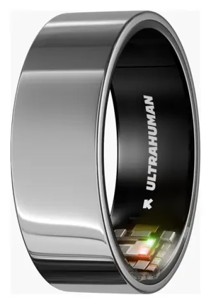 Ultrahuman Ring Air strieborná veľ. 12 / Chytrý prsteň (UHRA-AS-12)