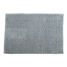 MSV Kúpeľňová predložka CHENILLE svetlo šedá / mikrovlákno / protišmyková / 40 x 60 cm