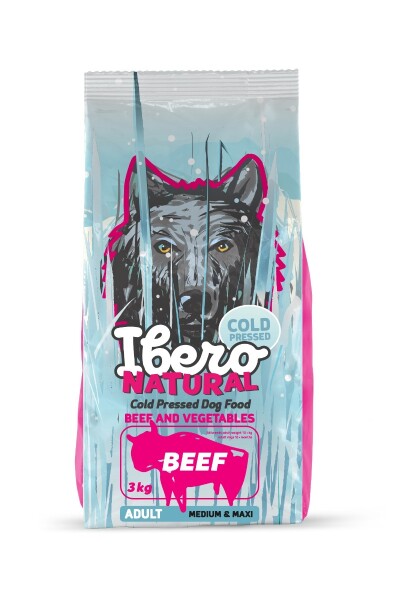 Ibero Cold Press Dog Adult Medium/Large Beef