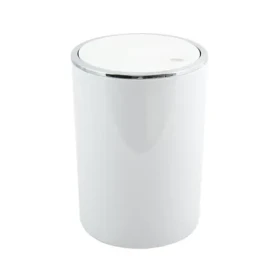 MSV KAMAKA výklopný odpadkový kôš 6 L biely / plast (3700703938699)