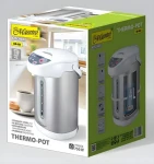 Maestro MR-084 nerez, biela / Hrniec na varenie v pare / 4,5 l (MR-084)