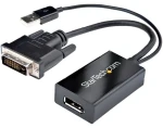 StarTech čierna / Adaptér DVI na DisplayPort / 1920x1200 / 60Hz (DVI2DP2)