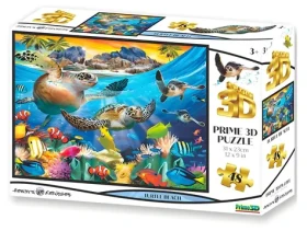 Prime 3D Puzzle Korytnačia pláž