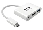 EATON Tripp Lite / Adaptér USB-C na HDMI / USB-A / PD 60W / Full HD 60Hz (U444-06N-HU-C)